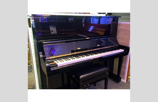 Used Daewoo Royale Polished Ebony DW7 Upright Piano - All Inclusive Premium Package (SN:072967) - Image 4